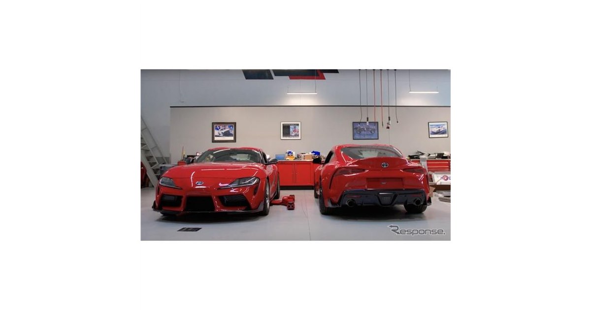 最低価格の トヨタ スープラ 2022で 2台をカスタム、ゼロヨン10秒台…SEMA ミニカー