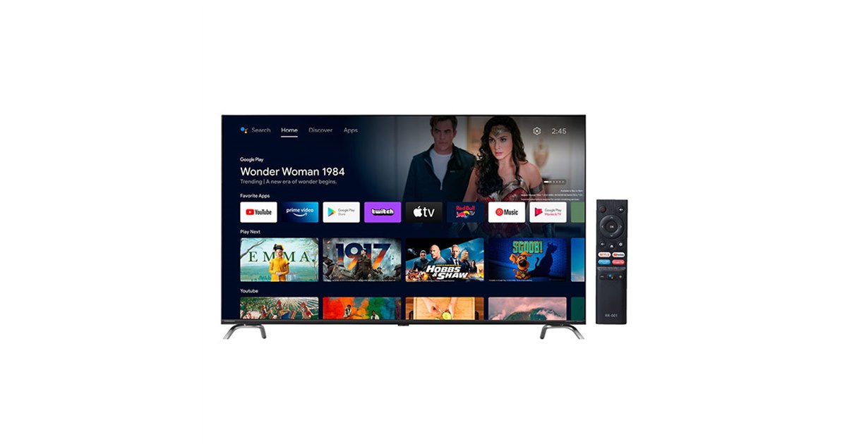 引取限定　岩手県盛岡市本宮　ORION 4K50型 テレビ AEUD-50D ORION 4K対応50V型 Android TV™搭載搭載チューナーレススマート
