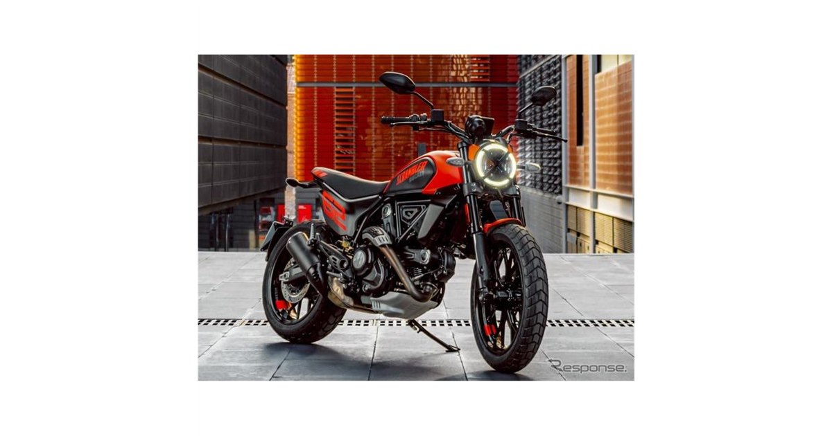 ドゥカティ スクランブラー 新型に「フルスロットル」、スポーツ