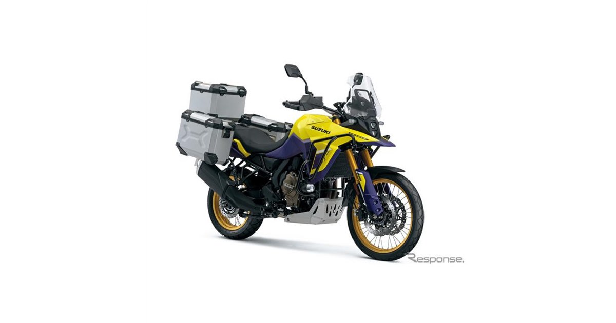 スズキが800ccクラスの2車種を発表、ブイストローム800DEとGSX-8S