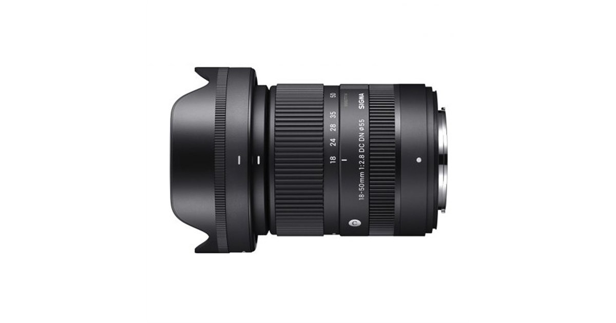 SIGMA 18-50mm f2.8 DC DN xマウント 富士フイルム シグマが18-50mm F2.8 DC DN X-mountを正式発表 - とるなら