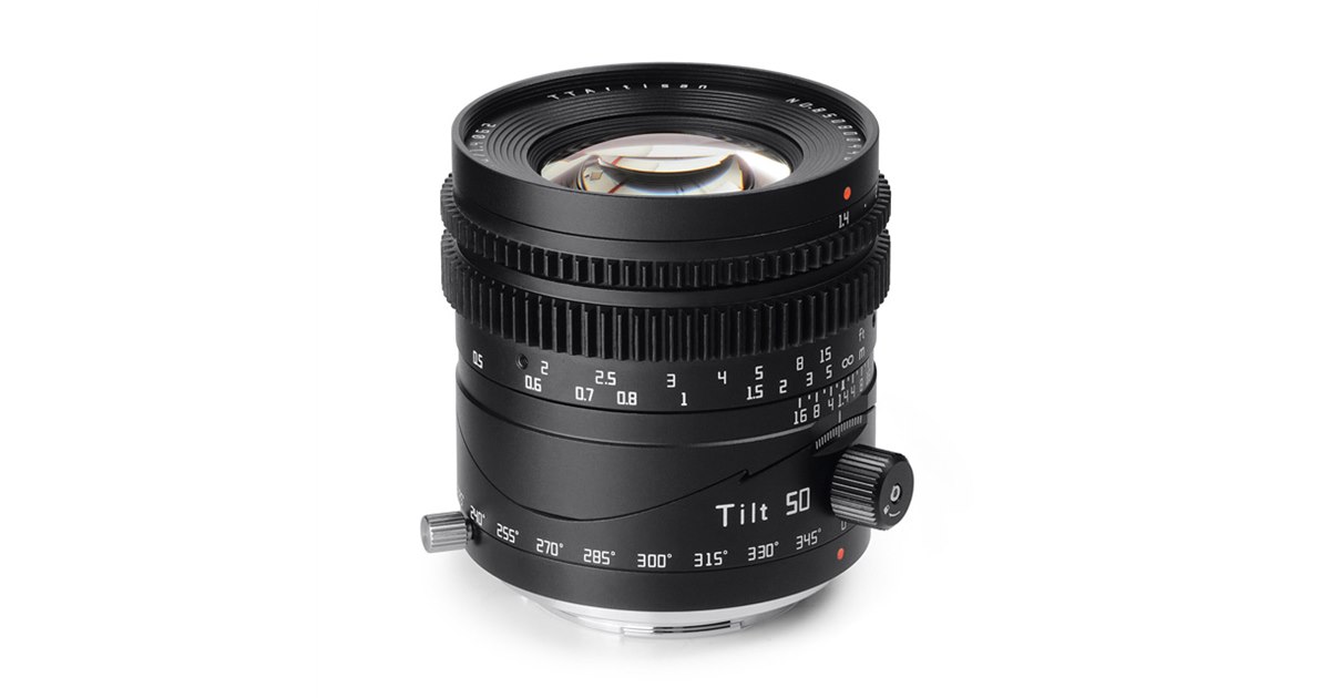 TTArtisan、ティルト・回転機構を採用した大口径標準レンズ