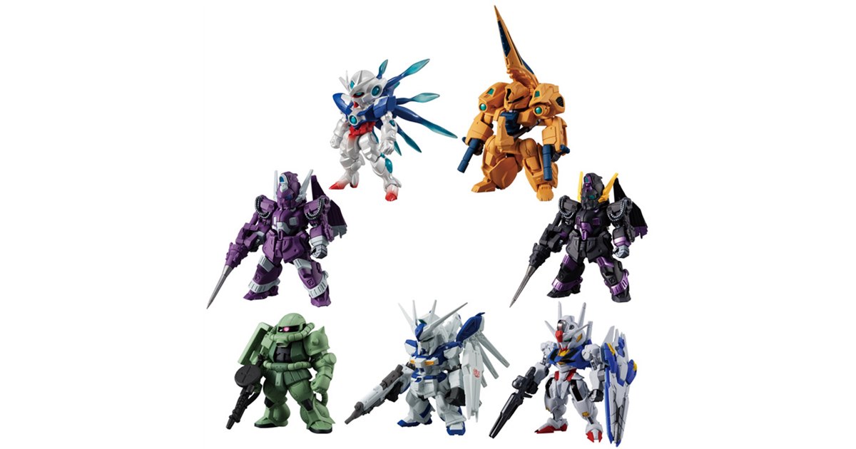 ガンダム・エアリアルを新規収録、食玩「FW GUNDAM CONVERGE 10