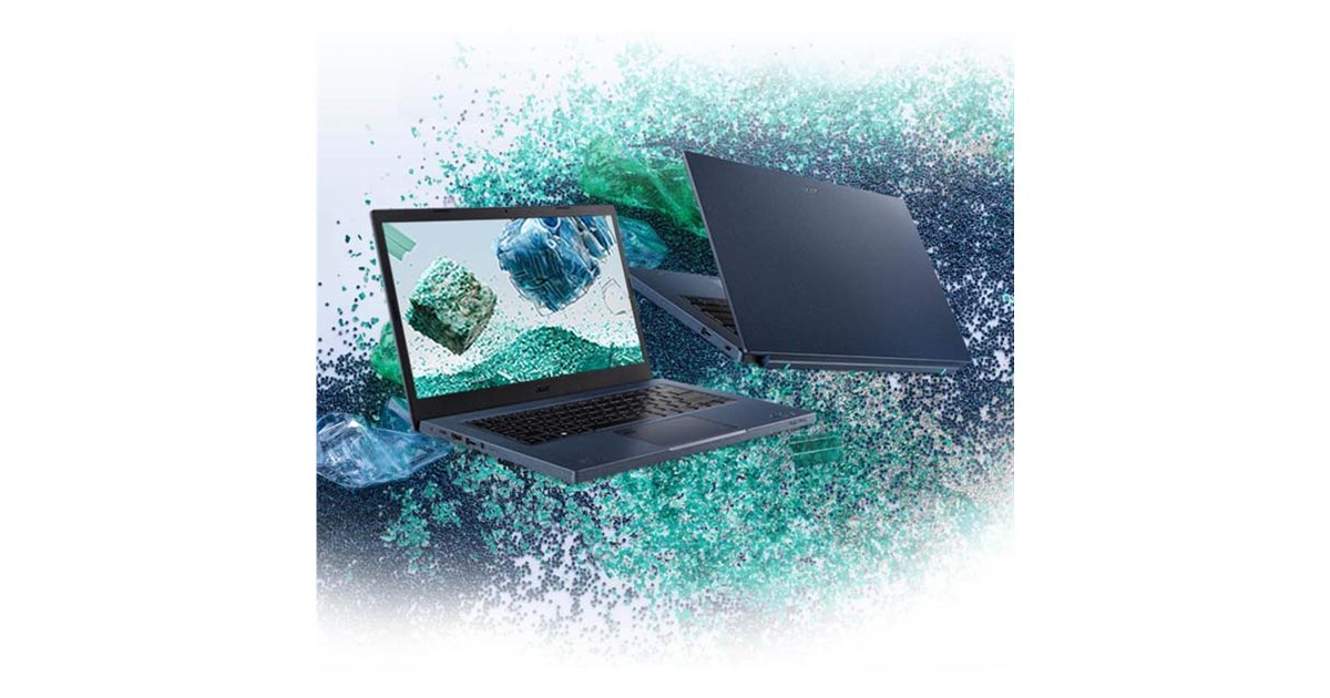 エイサー、サステナブルな「Aspire Vero」より14型ノートPC「AV14-51