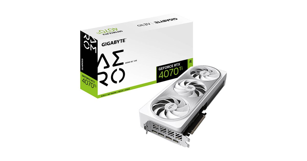 GIGABYTE、「GeForce RTX 4070 Ti」を搭載したビデオカード4機種