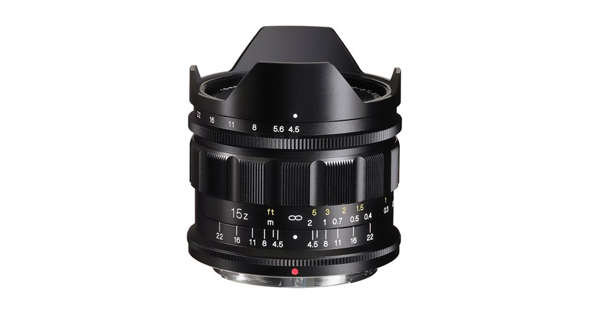 SUPER WIDE-HELIAR 15mm F4.5 ASPHほか コシナ、Zマウント用レンズ「SUPER WIDE-HELIAR 15mm F4.5 Aspherical