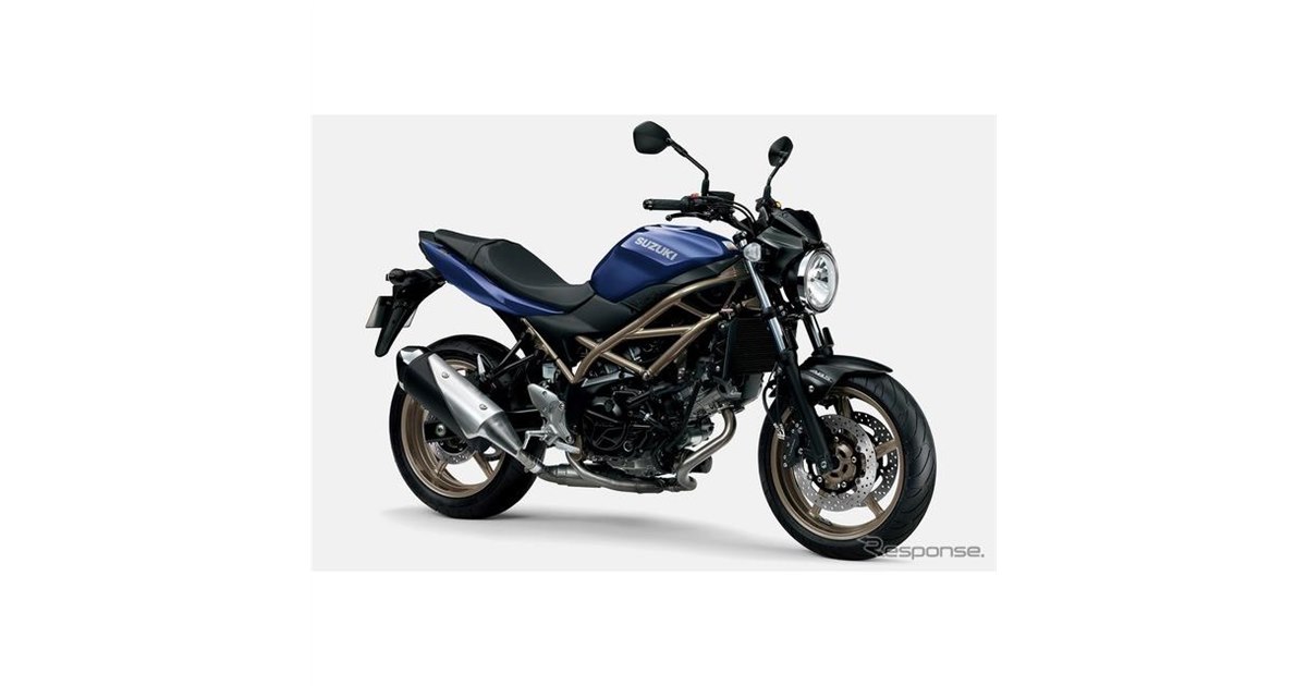 スズキのVツインスポーツ『SV650/SV650X』、2023年モデル発売へ