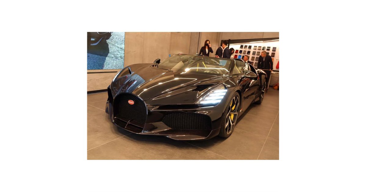 最高出力1600PSで価格は約7億円 ブガッティのハイパーカー「W16