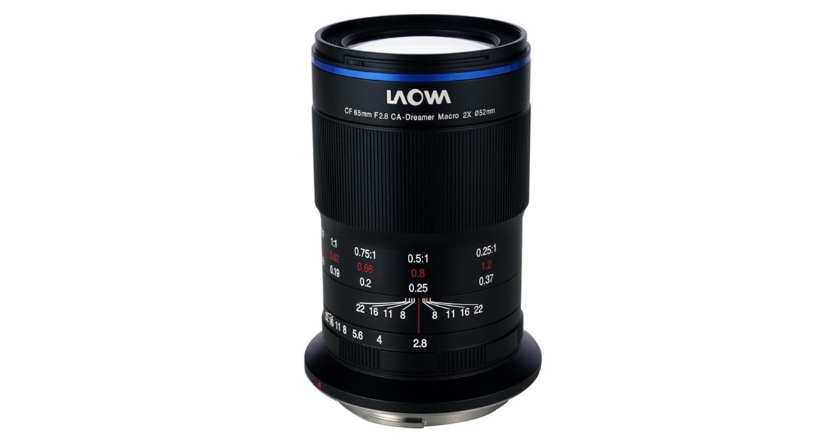 LAOWA、「65mm F2.8 2xUltra Macro APO」「9mm F2.8 Zero-D」キヤノン