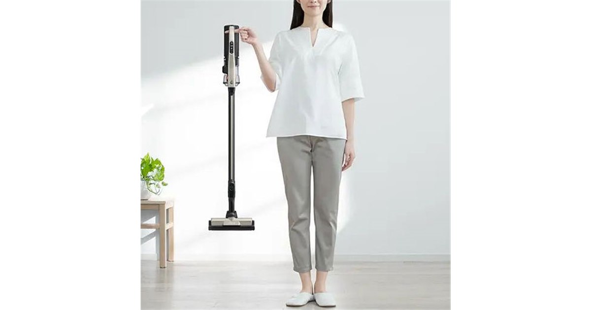 日立、標準質量1.1kgのコードレス式「ラクかるスティック PV-BL3K」を3