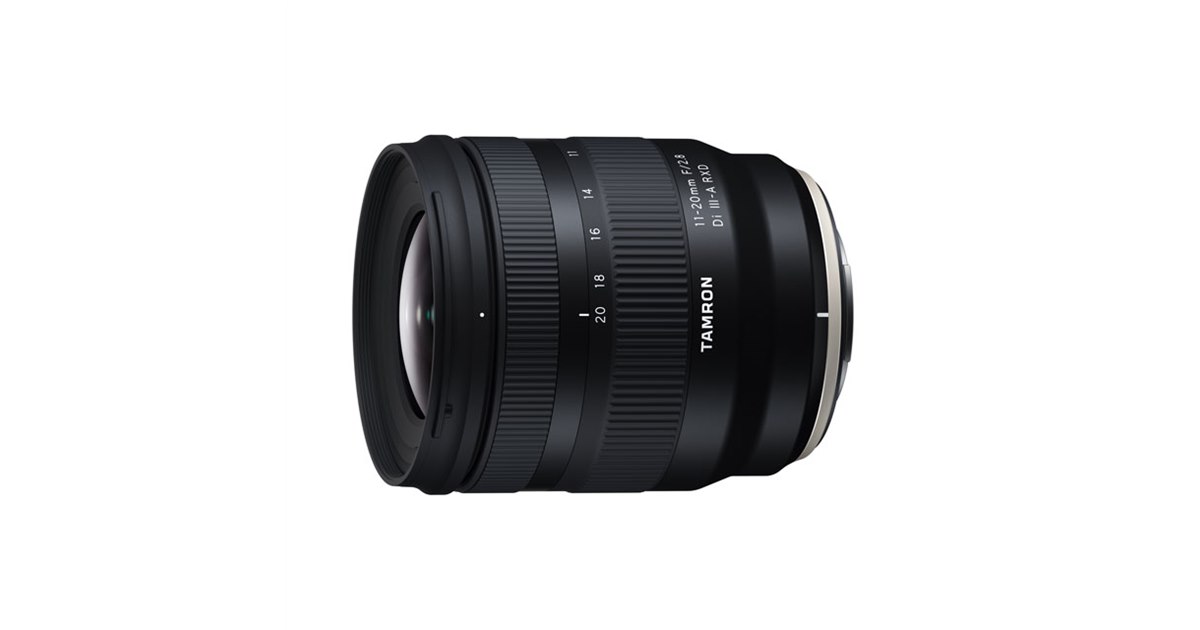タムロン、Xマウント用超広角ズームレンズ「11-20mm F/2.8 Di