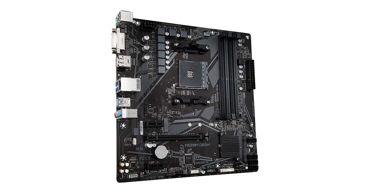GIGABYTE、11,000円前後のMicro ATXマザーボード「A520M DS3H