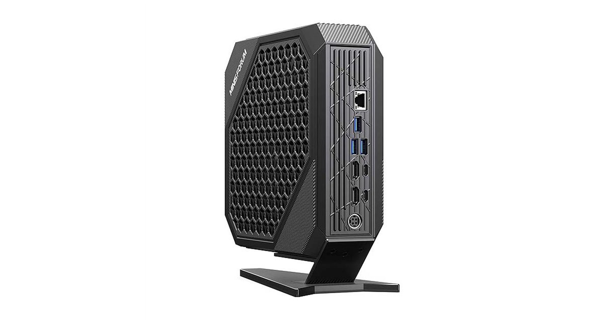 MINISFORUM、「Ryzen 9 6900HX」を搭載した小型ゲーミングPC「HX99G