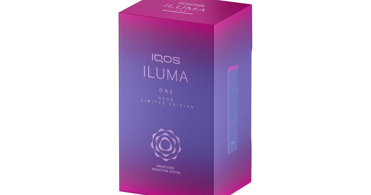 加熱式電子タバコ iruma iQOS イルマ ネオンモデル