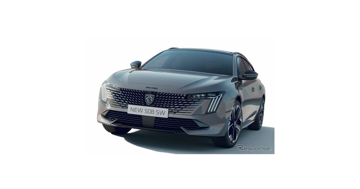 プジョー 508「SW」改良新型、ワゴンもニューフェイスに…欧州発表
