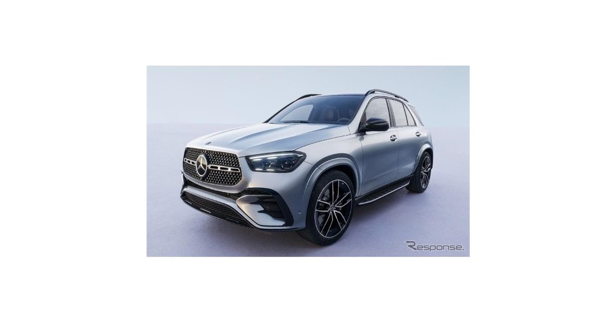 メルセデスベンツ『GLE』改良新型、表情チェンジ…受注を欧州で