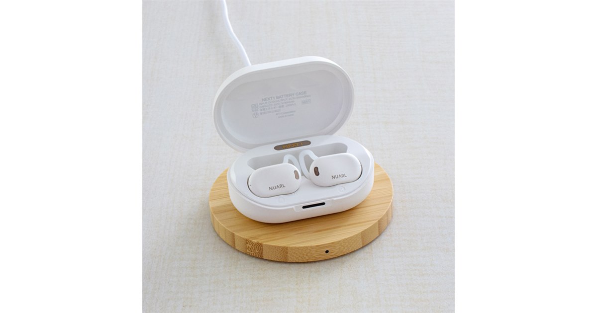 NUARL、完全ワイヤレスイヤホン「NEXT 1」購入でワイヤレス充電器を
