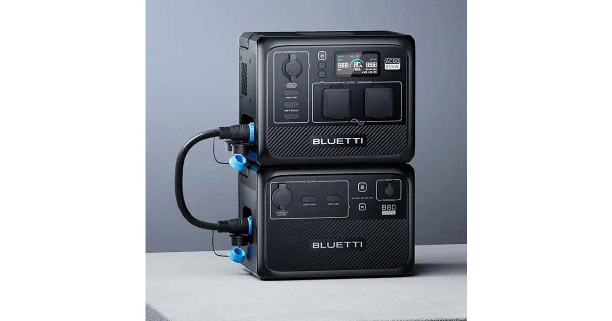 BLUETTI、容量拡張ポータブル電源「AC60」＆拡張バッテリー「B80」を4/26発売 - 価格.com