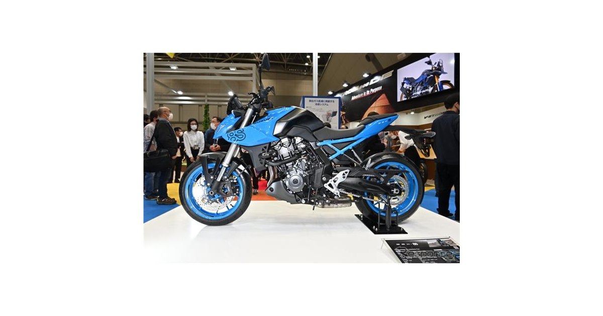 新エンジン搭載した個性派スポーツ、スズキ『GSX-8S』…東京モーター