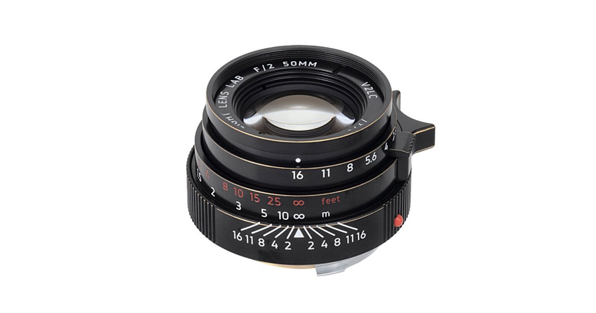 LIGHT LENS LAB、復刻レンズ「M 50mm f/2」に新色ヴィンテージ