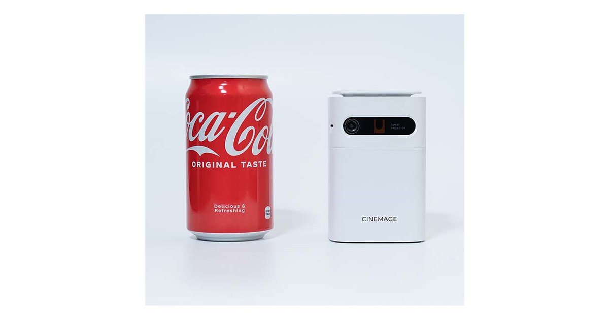 MiraArc、モバイルプロジェクター「CINEMAGE mini」に新色ピュア
