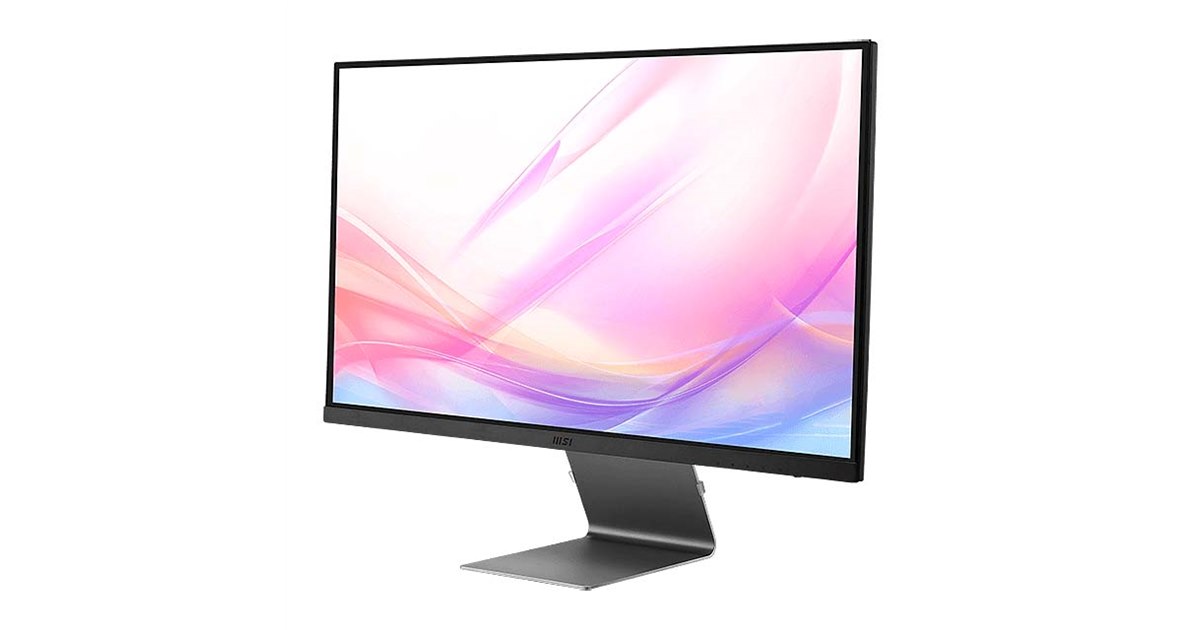 MSI、デザイン性にすぐれた27型4Kディスプレイ「Modern MD271UL MSI、デザイン性にすぐれた27型4Kディスプレイ「Modern MD271UL