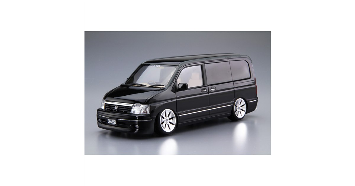 AOSHIMA、ホンダ「D.A.D RF3 ステップワゴン」の1/24スケール模型
