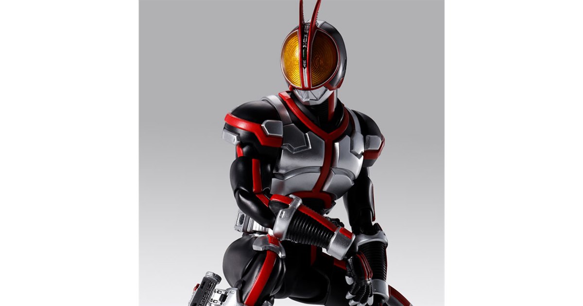仮面ライダーファイズ」が真骨彫製法シリーズに登場、新規肩
