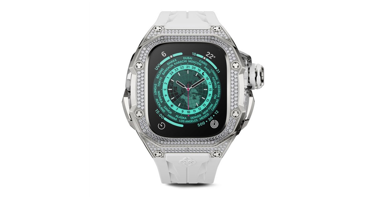 297,000円、スワロフスキージルコニアを散りばめた「Apple Watch Ultra 