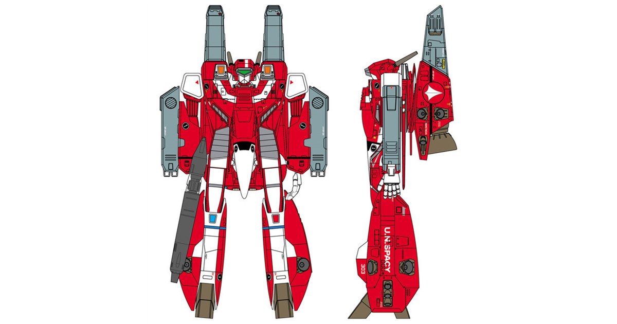 【Toynami】マクロス VF-1J ミリア専用 バトロイド·バルキリー VF-1J スーパー バトロイド バルキリー “ミリア” | 株式会社