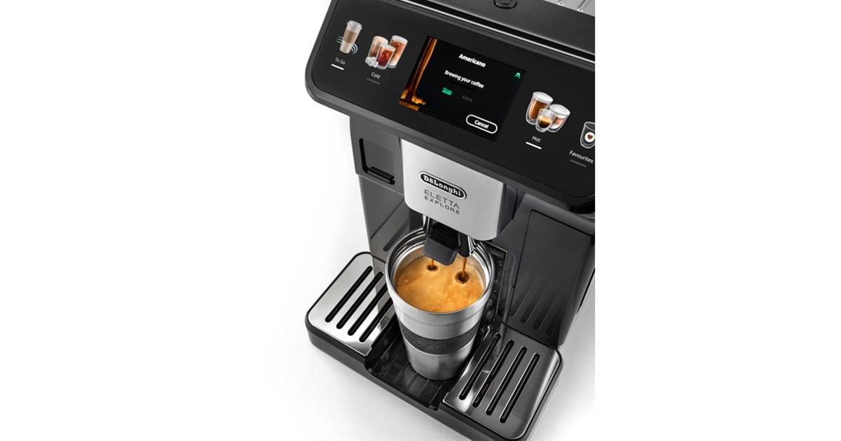 DeLonghi エレッタ エクスプロア ミルクジャグ無し11/05まで デロンギ エレッタ エクスプロア Wi-Fiモデル全自動コーヒー