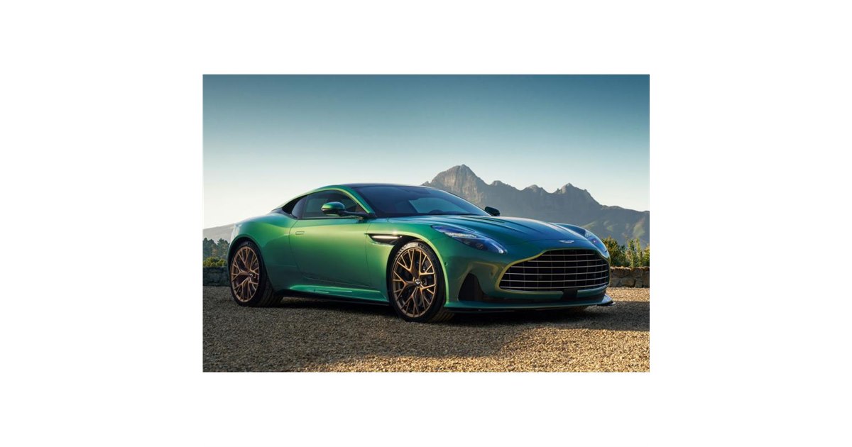 アストンマーティンが新型車「DB12」を発表 次世代スポーツカー