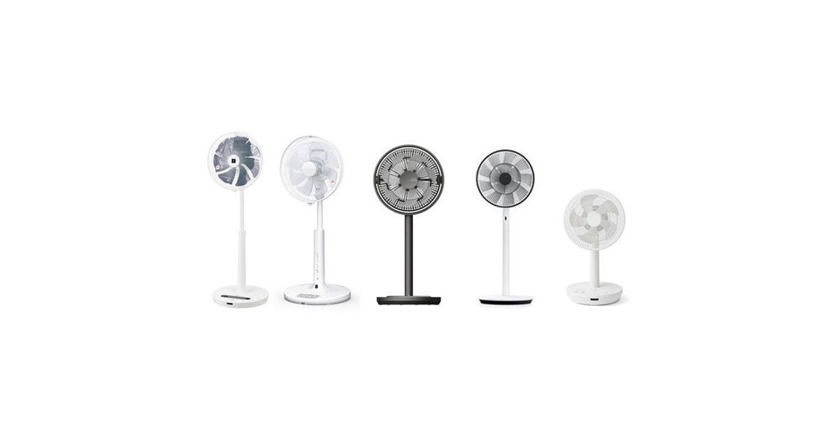 やさしい風で動作音も静か……送風や機能にこだわった最新DCモーター