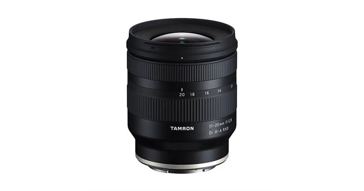 タムロン 11-20mm F/2.8 Di III-A RXD Xマウント タムロン、「11-20mm F/2.8 Di III-A RXD」Xマウント用を本日5