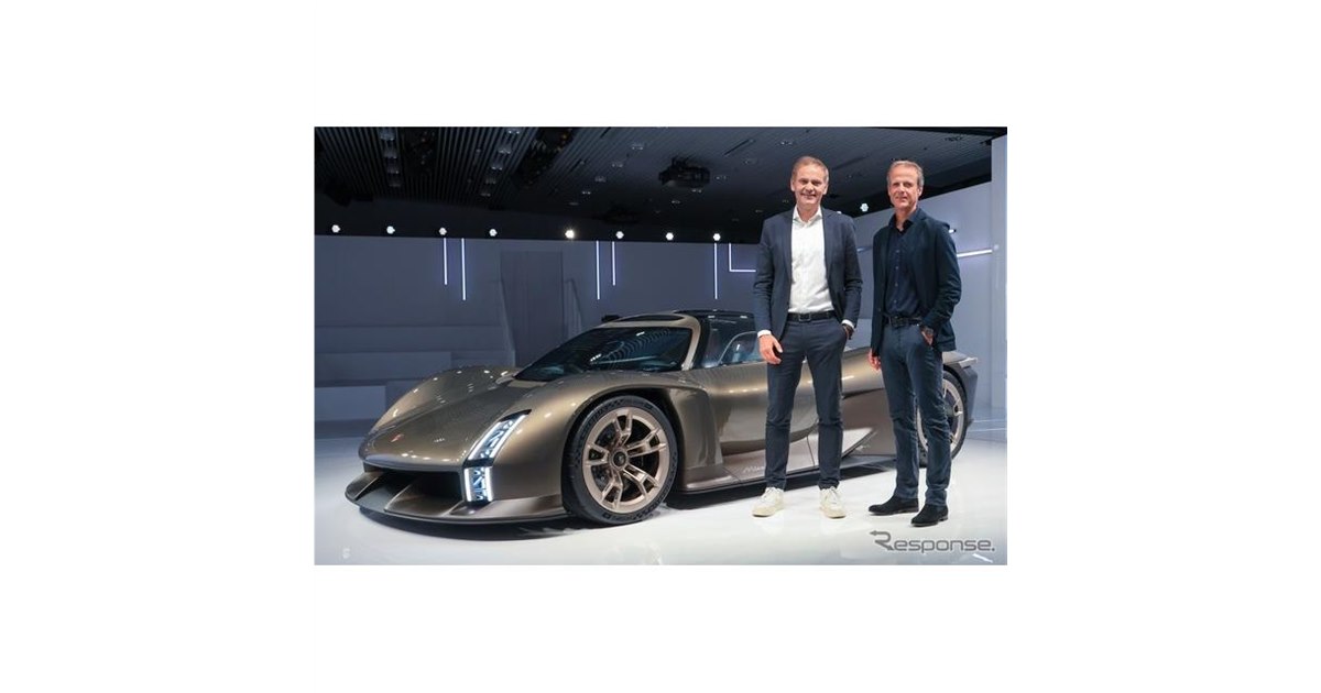 ポルシェが次世代EVスポーツ『ミッションX』提案、パワーウェイト