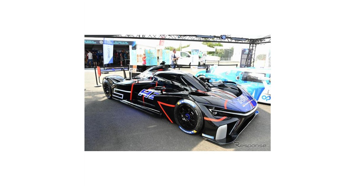 トヨタ『GR H2 レーシングコンセプト』を発表、水素エンジンでルマンに