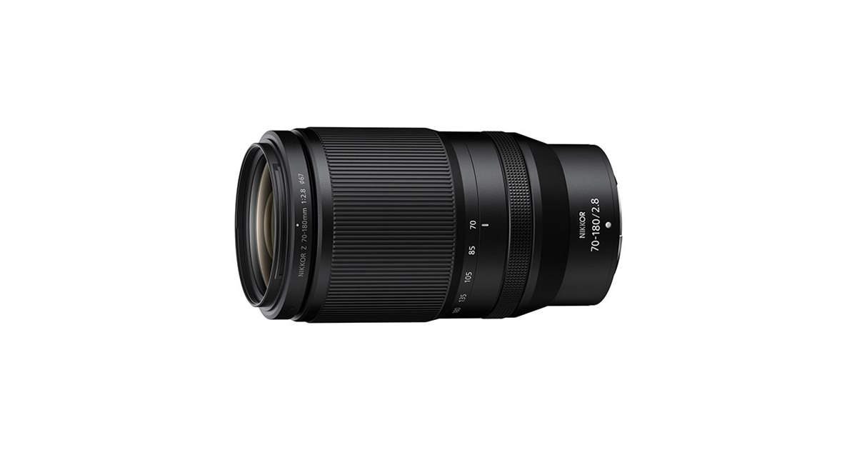 ニコン、望遠ズームレンズ「NIKKOR Z 70-180mm f/2.8」を本日7月