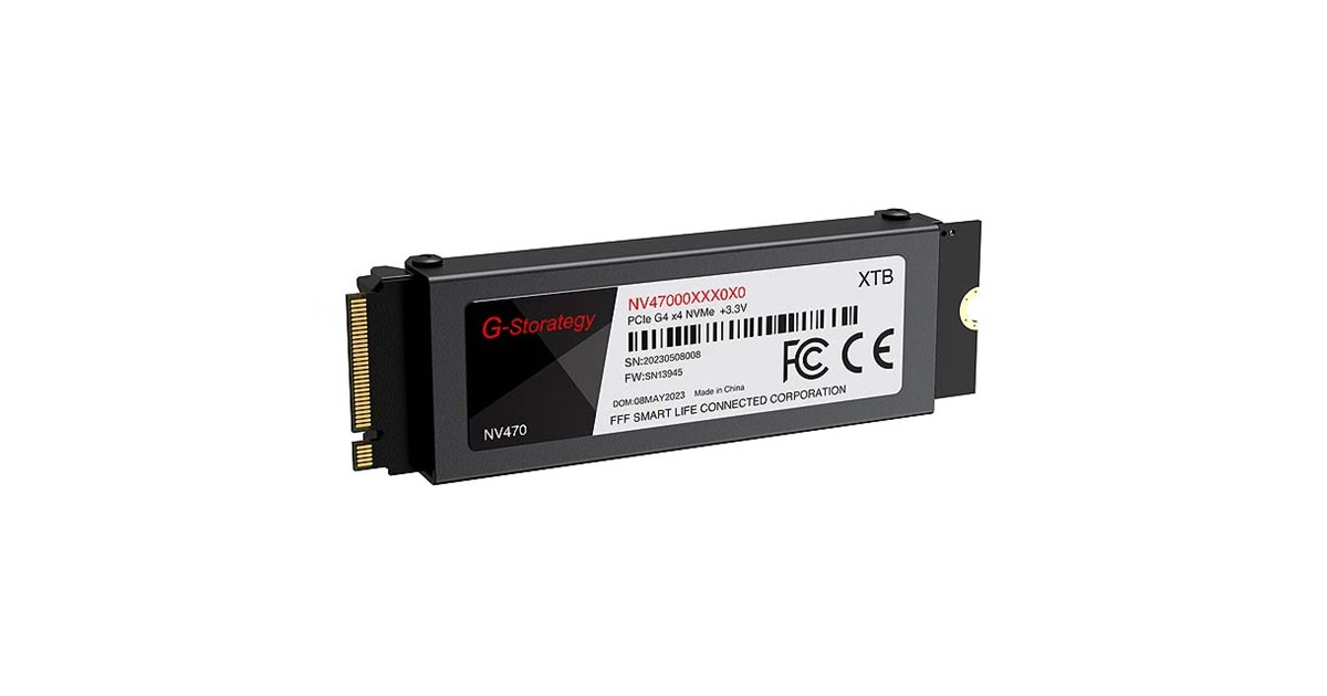 FFF、PS5にも対応したゲーミングM.2 NVMe SSD「NV470」シリーズ