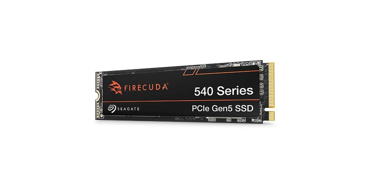 Seagate、最大10GB/sのM.2 NVMe SSD「FireCuda 540」 - 価格.com