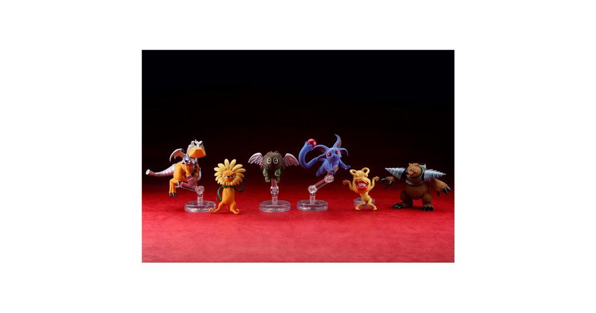 海洋堂、「遊☆戯☆王GX」登場のモンスターたちをマスコットサイズで