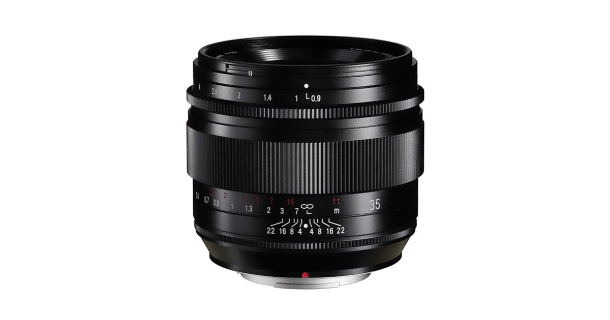 コシナ、F0.9超大口径のXマウントレンズ「NOKTON 35mm F0.9