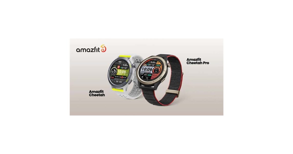 ランナー向けスマートウォッチ「Amazfit Cheetah/Cheetah Pro