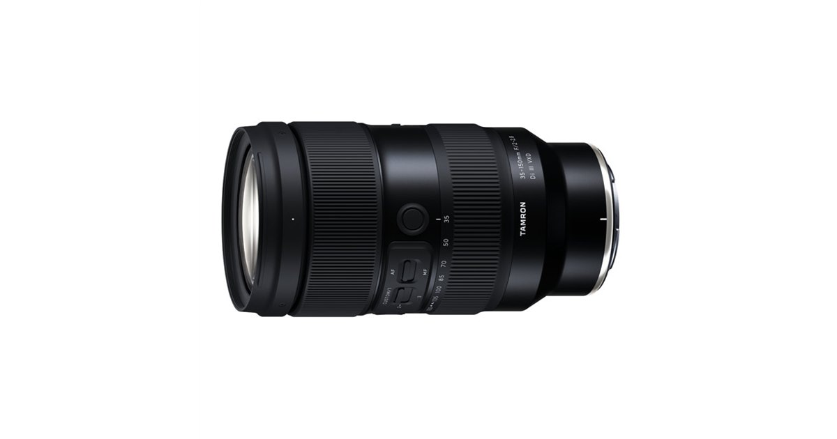 タムロン、ニコンZマウント用「35-150mm F/2-2.8 Di III VXD」を タムロン、ニコンZマウント用「35-150mm F/2-2.8 Di III VXD」を