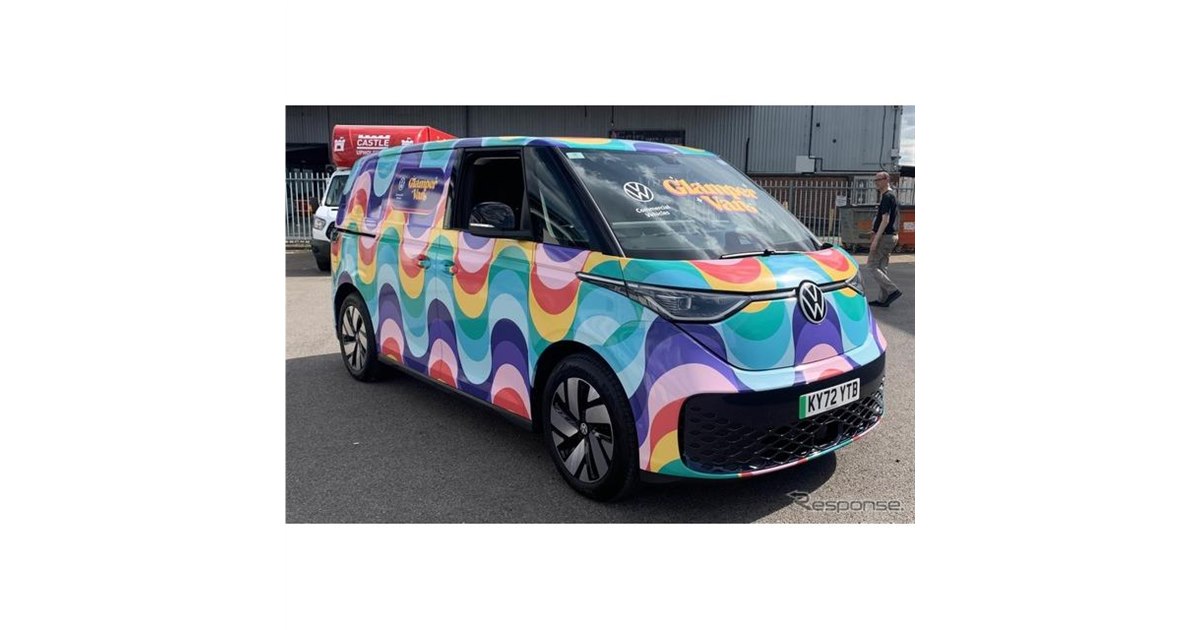 VW『ID.Buzz』が移動フォトスタジオに、1台限りの「グランパー