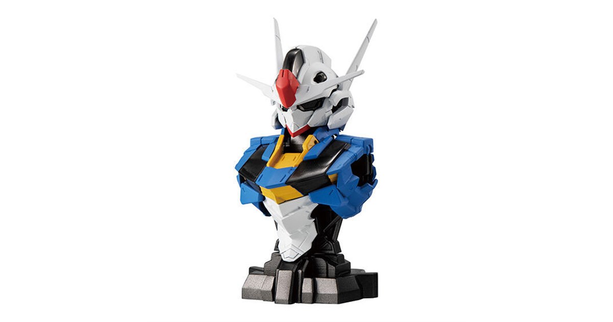 機動戦士ガンダムMSメカニカルバスト　3体セット　ルミナスユニット１個付き 機動戦士ガンダム 水星の魔女』Season1主人公機であるガンダム