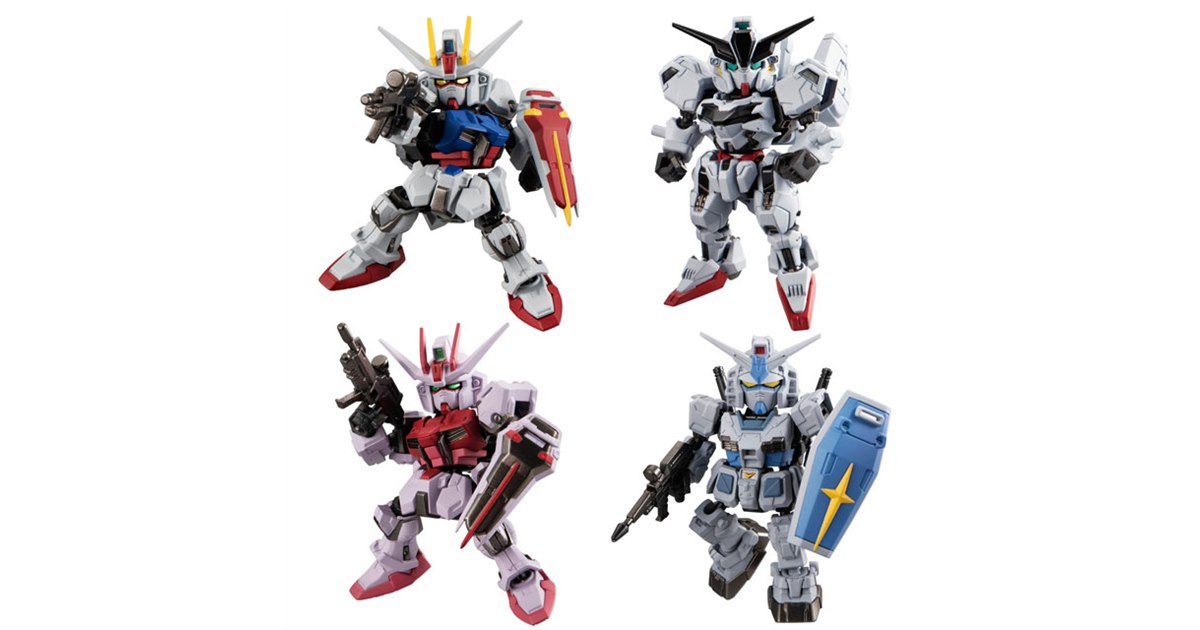 ガンダム・キャリバーン」など4機体が登場、食玩「MOBILITY JOINT」第6