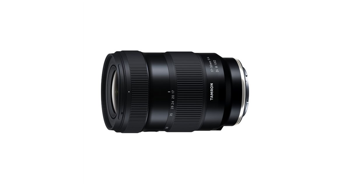 17-50mm F/4 Di III VXD A068 Eマウントフルサイズ対応 タムロン、フルサイズ対応ソニーE用広角ズーム「17-50mm F/4 Di