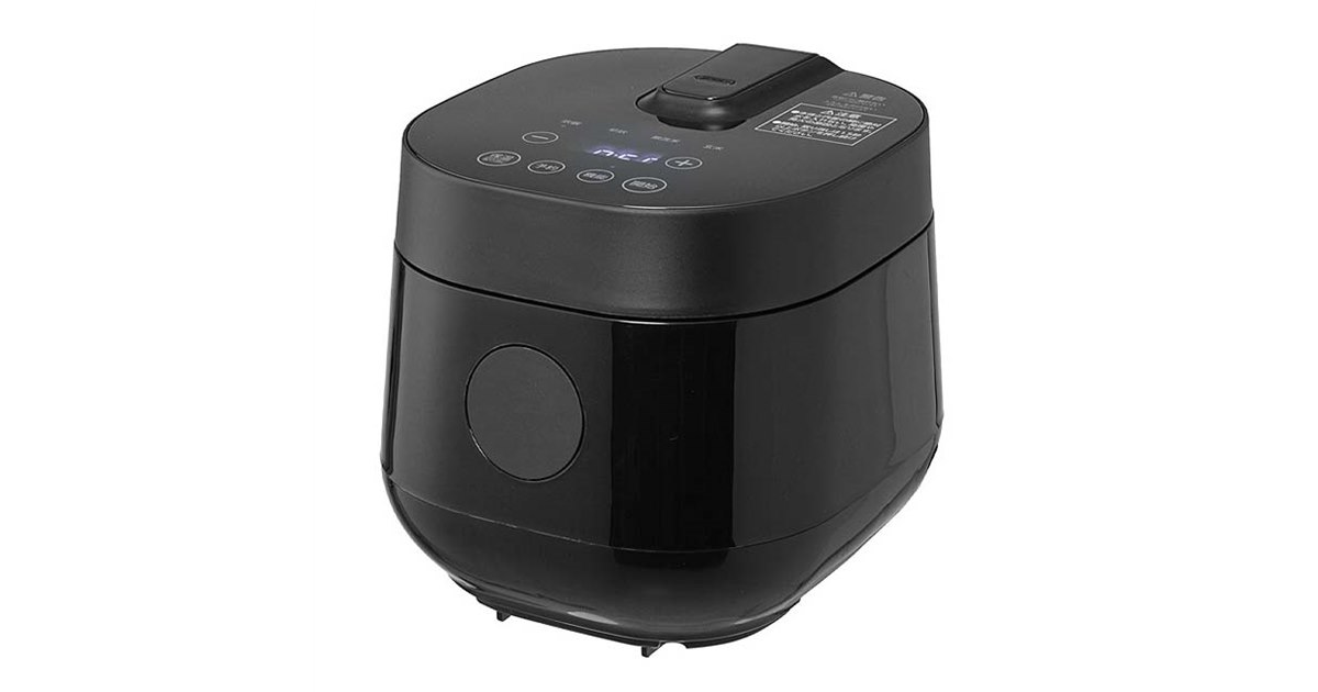 MAXZEN、2合炊き炊飯器「RC-MX201」に新色ブラックを追加 - 価格.com