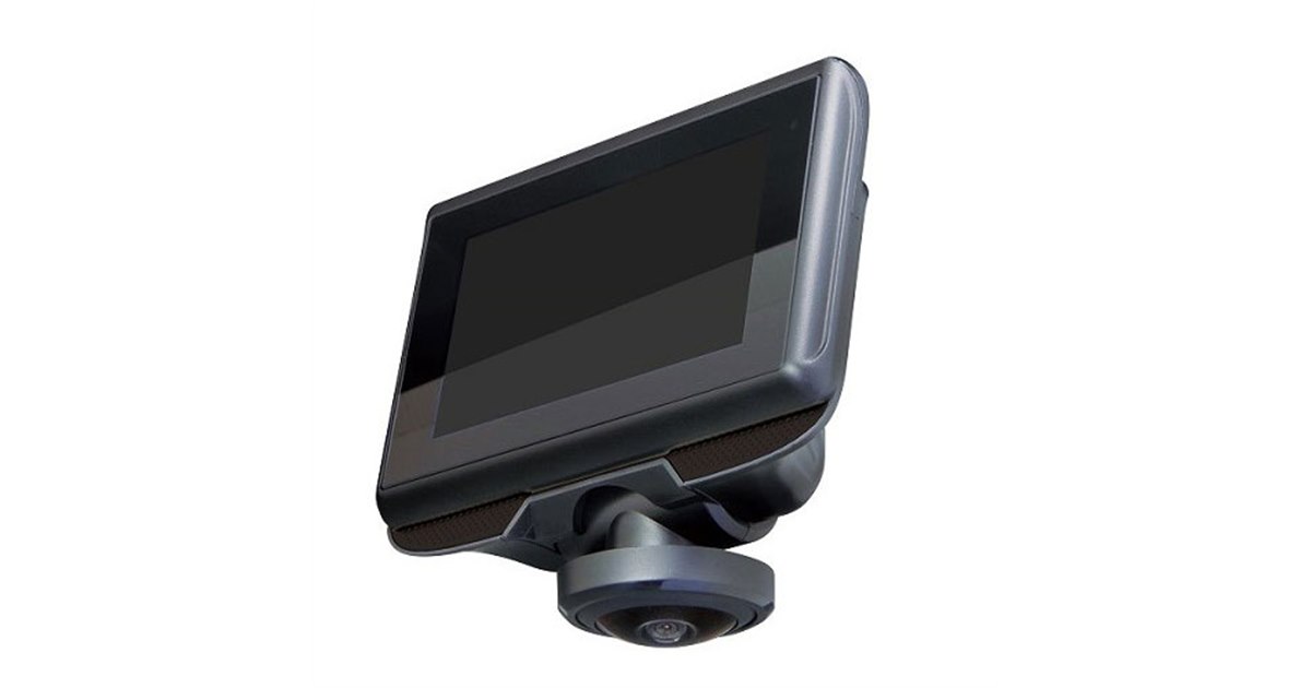 10,978円、360度撮影できるドライブレコーダー「RWC-DR360」ゲオ限定で