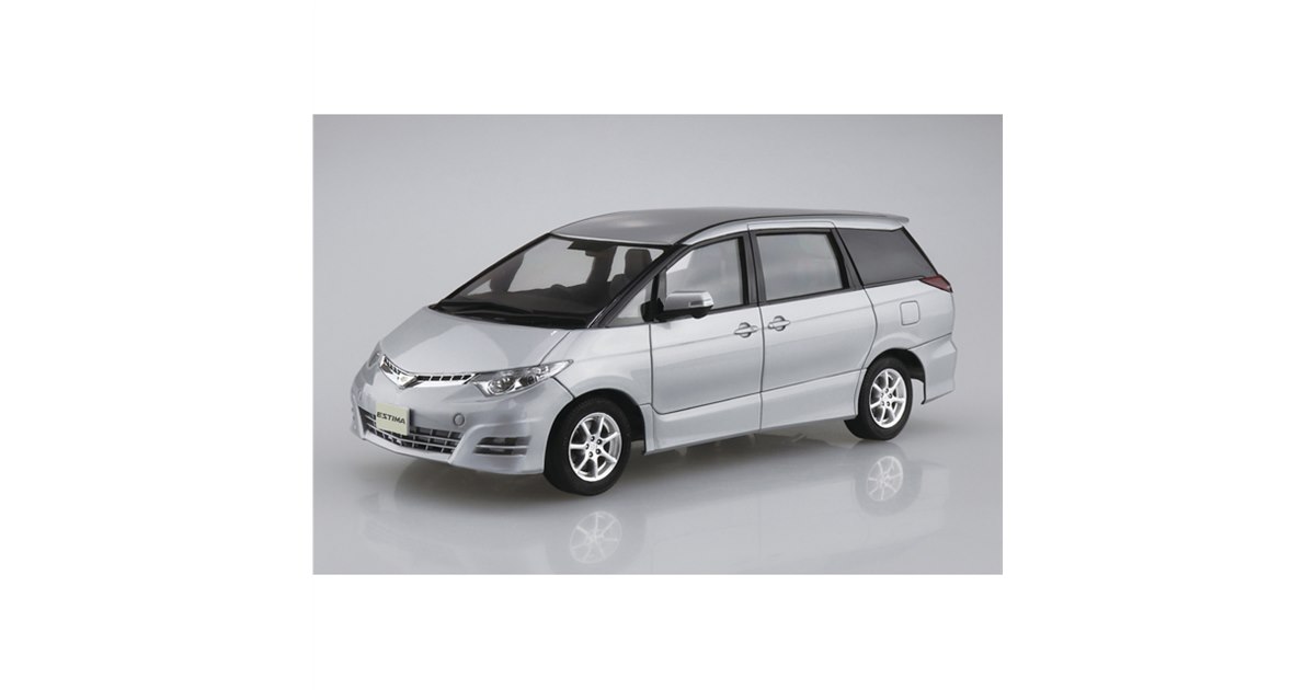 AOSHIMA、2006年式のトヨタ「エスティマ アエラス」前期型が1/24